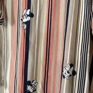 Torrid Disney Zip front shirt dress Minnie Mouse